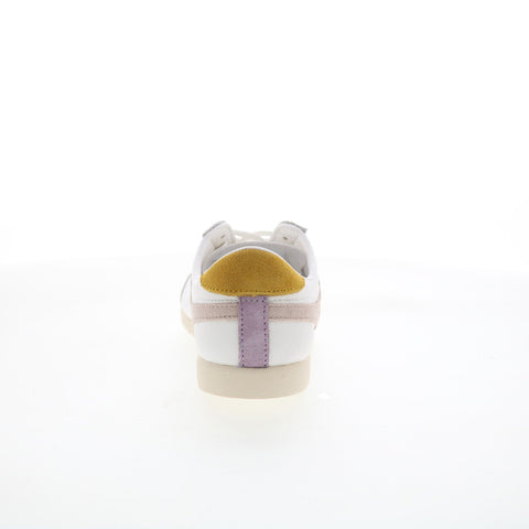 Gola Bullet Pure CLA366 Womens White Suede Lifestyle Sneakers Shoes