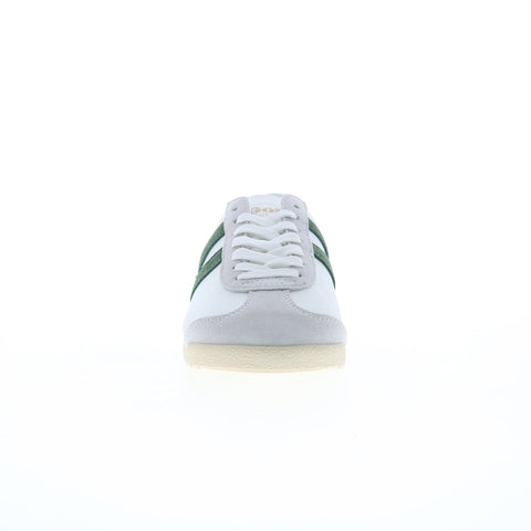 Gola Bullet Pure CLA366 Womens White Leather Lifestyle Sneakers Shoes