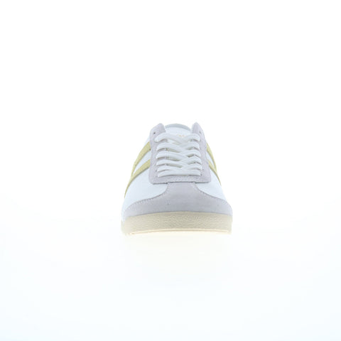 Gola Bullet Pure CLA366 Womens White Leather Lifestyle Sneakers Shoes