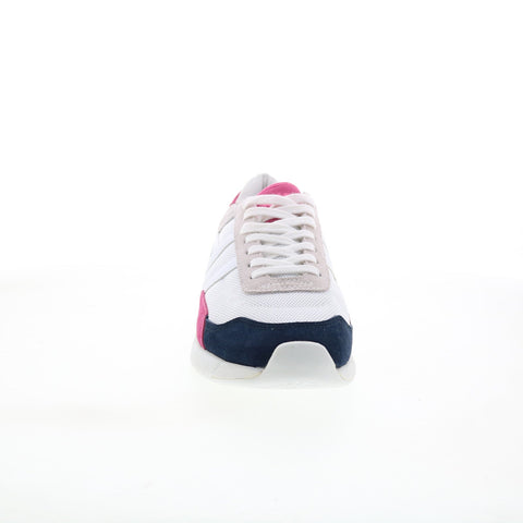 Gola Eclipse CLA376 Womens White Canvas Lace Up Lifestyle Sneakers Shoes