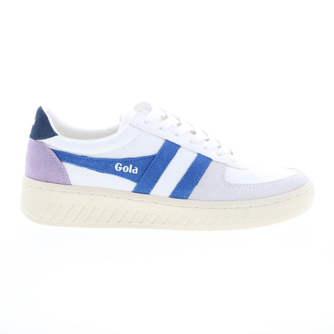 Gola Grandslam Trident CLA415 Womens White Synthetic Lifestyle Sneakers Shoes