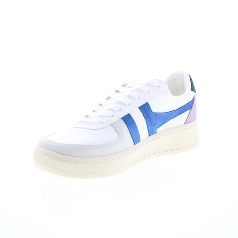 Gola Grandslam Trident CLA415 Womens White Synthetic Lifestyle Sneakers Shoes