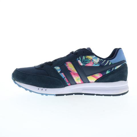Gola Samurai Hibiscus CLA461 Womens Blue Synthetic Lifestyle Sneakers Shoes