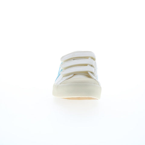 Gola Coaster Strap CLA478 Womens White Canvas Lifestyle Sneakers Shoes