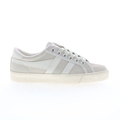 Gola Tennis Mark Cox Suede CLA541 Womens White Lifestyle Sneakers Shoes