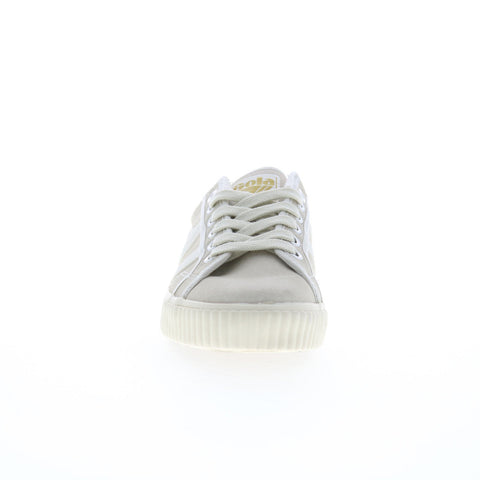 Gola Tennis Mark Cox Suede CLA541 Womens White Lifestyle Sneakers Shoes