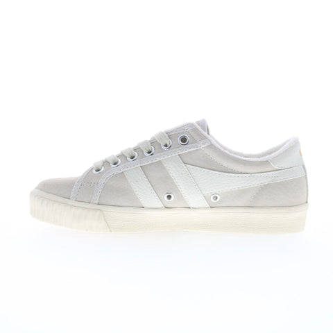 Gola Tennis Mark Cox Suede CLA541 Womens White Lifestyle Sneakers Shoes