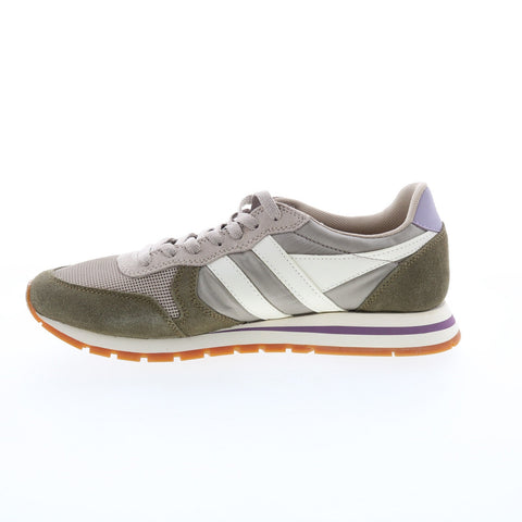 Gola Daytona CLA592 Womens Brown Suede Lace Up Lifestyle Sneakers Shoes