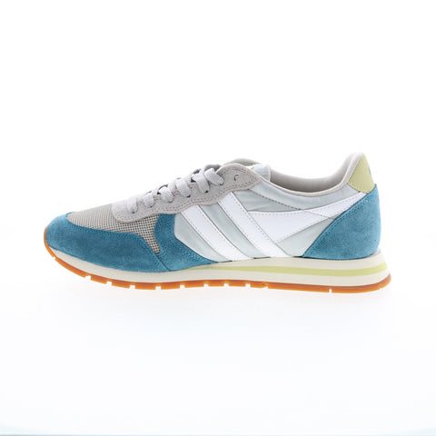 Gola Daytona CLA592 Womens Gray Suede Lace Up Lifestyle Sneakers Shoes