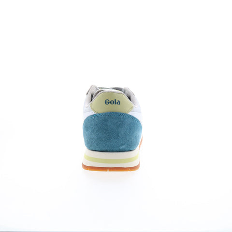 Gola Daytona CLA592 Womens Gray Suede Lace Up Lifestyle Sneakers Shoes
