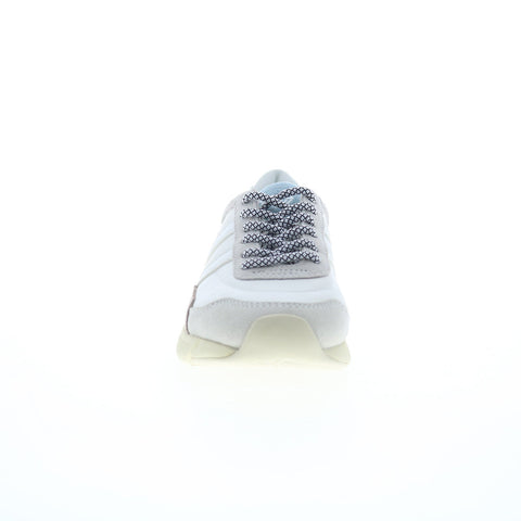 Gola Eclipse Trident CLA596 Womens White Leather Lifestyle Sneakers Shoes
