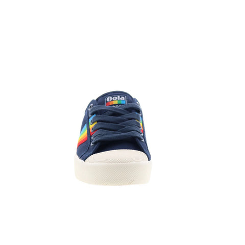 Gola Coaster Rainbow CLA671 Womens Blue Canvas Strap Lifestyle Sneakers Shoes