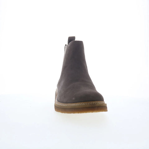 Clarks Clarkdale Easy 26173534 Mens Gray Suede Slip On Chelsea Boots