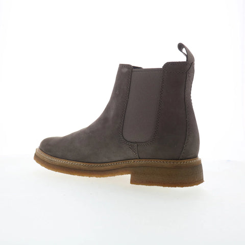Clarks Clarkdale Easy 26173534 Mens Gray Suede Slip On Chelsea Boots