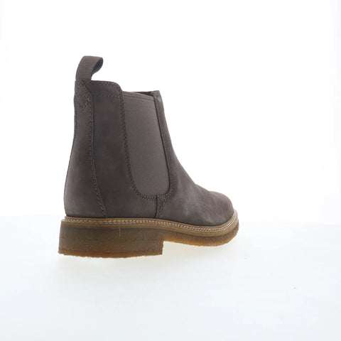 Clarks Clarkdale Easy 26173534 Mens Gray Suede Slip On Chelsea Boots