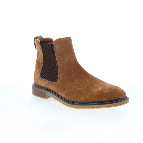 Clarks Clarkdale Hall 26162249 Mens Brown Suede Slip On Chelsea Boots