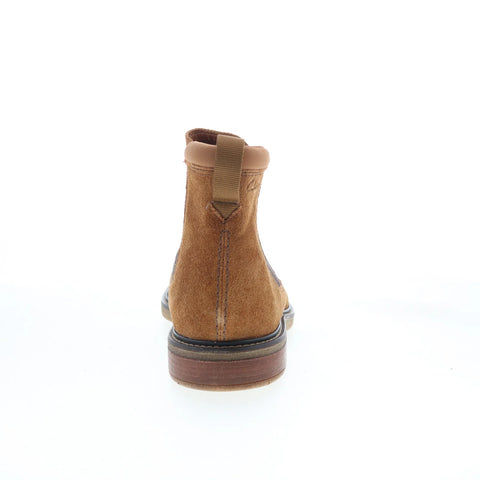 Clarks Clarkdale Hall 26162249 Mens Brown Suede Slip On Chelsea Boots