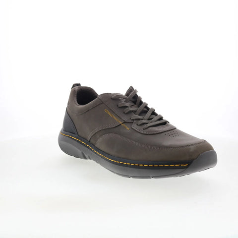 Clarks Pro Lace 26175192 Mens Gray Oxfords & Lace Ups Casual Shoes
