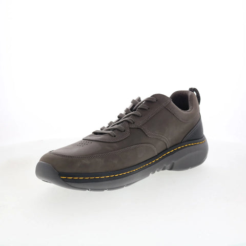 Clarks Pro Lace 26175192 Mens Gray Oxfords & Lace Ups Casual Shoes