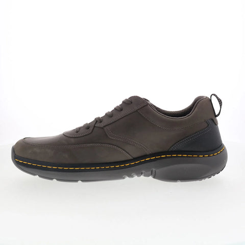 Clarks Pro Lace 26175192 Mens Gray Oxfords & Lace Ups Casual Shoes