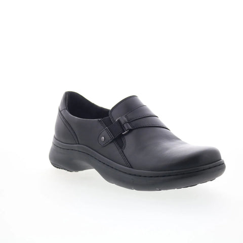 Clarks Clarks Pro Sky 26175530 Womens Black Wide Loafers Casual Shoes