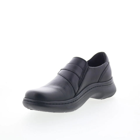 Clarks Clarks Pro Sky 26175530 Womens Black Wide Loafers Casual Shoes