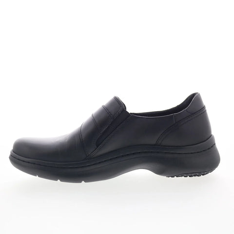 Clarks Clarks Pro Sky 26175530 Womens Black Wide Loafers Casual Shoes