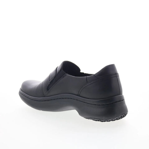Clarks Clarks Pro Sky 26175530 Womens Black Wide Loafers Casual Shoes