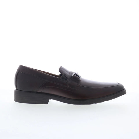 Clarks Clarkslite Bit Mens Red Wide Loafers & Slip Ons Casual Shoes
