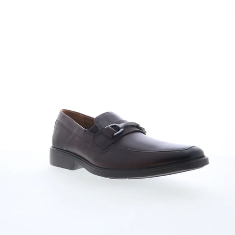 Clarks Clarkslite Bit Mens Red Wide Loafers & Slip Ons Casual Shoes