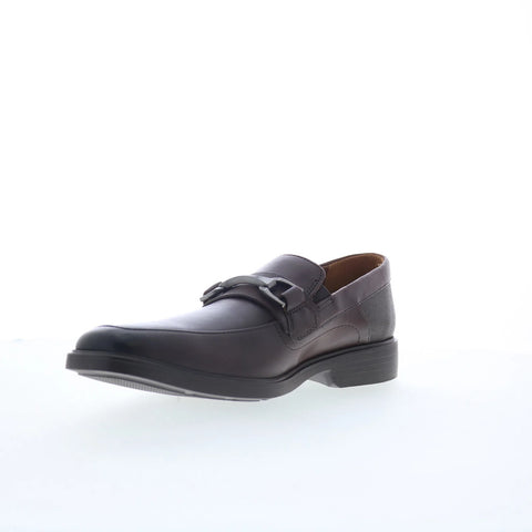Clarks Clarkslite Bit Mens Red Wide Loafers & Slip Ons Casual Shoes