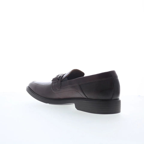 Clarks Clarkslite Bit Mens Red Wide Loafers & Slip Ons Casual Shoes