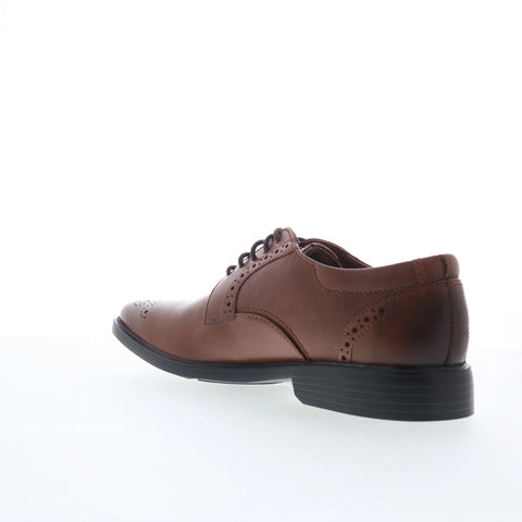 Clarks Clarkslite Tie Mens Brown Wide Oxfords & Lace Ups Casual Shoes