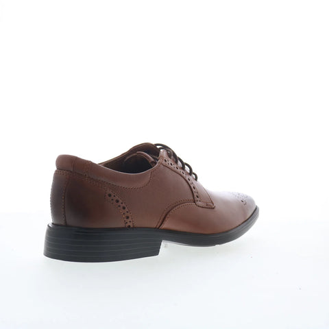 Clarks Clarkslite Tie Mens Brown Wide Oxfords & Lace Ups Casual Shoes