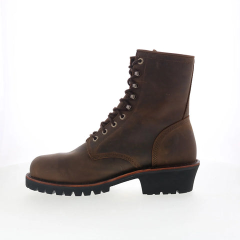 Chippewa Classic 2.0 Steel Toe Logger Mens Brown Wide Work & Safety Boots