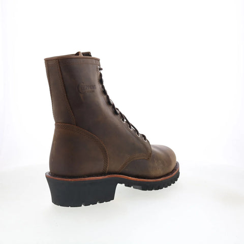 Chippewa Classic 2.0 Steel Toe Logger Mens Brown Wide Work & Safety Boots