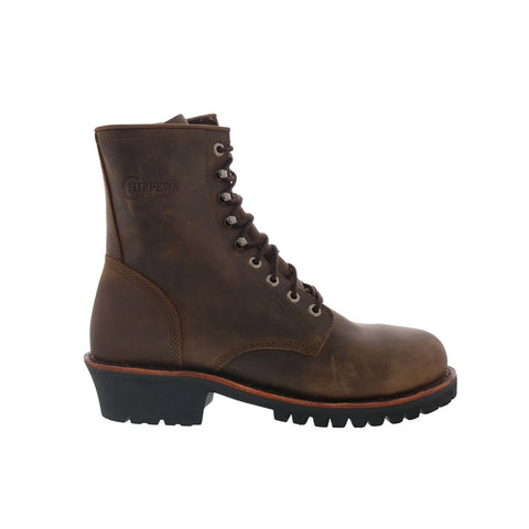 Chippewa Classic 2.0 Steel Toe Logger NC2091 Mens Brown Work & Safety Boots