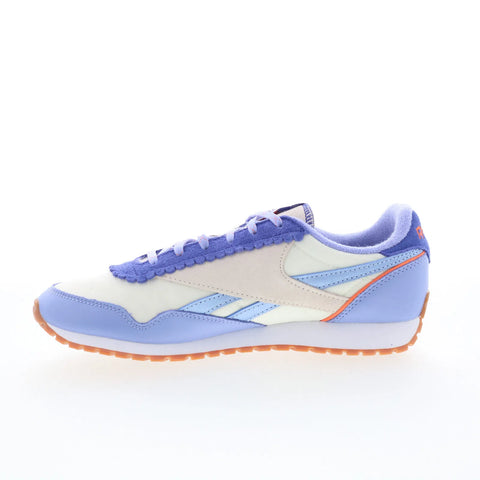 Reebok Classic AZ Womens Beige Suede Lace Up Lifestyle Sneakers Shoes