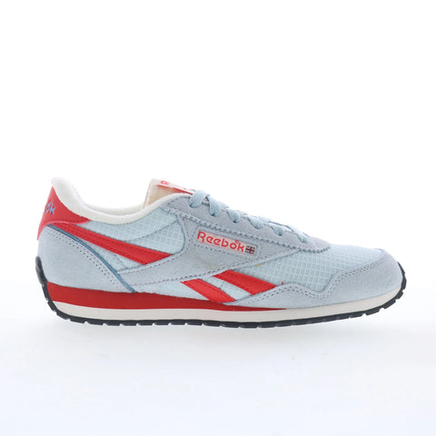 Reebok Classic AZ Womens Blue Suede Lace Up Lifestyle Sneakers Shoes