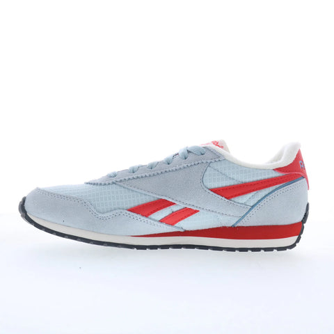 Reebok Classic AZ Womens Blue Suede Lace Up Lifestyle Sneakers Shoes