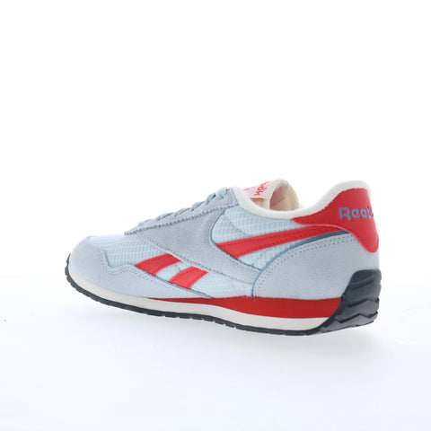 Reebok Classic AZ Womens Blue Suede Lace Up Lifestyle Sneakers Shoes