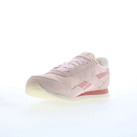 Reebok Classic AZ Womens Pink Suede Lace Up Lifestyle Sneakers Shoes