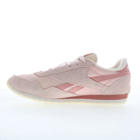 Reebok Classic AZ Womens Pink Suede Lace Up Lifestyle Sneakers Shoes