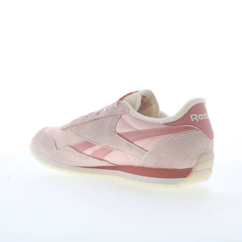 Reebok Classic AZ Womens Pink Suede Lace Up Lifestyle Sneakers Shoes