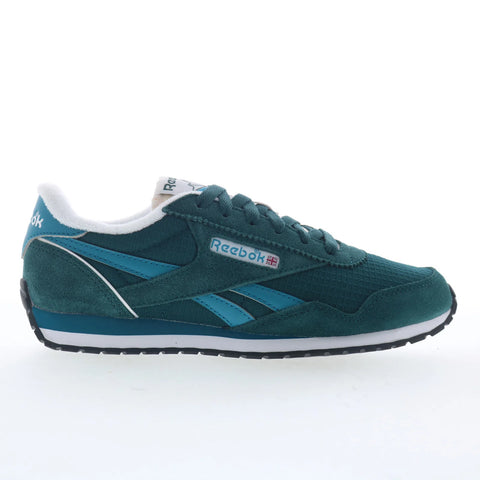 Reebok Classic AZ Womens Green Mesh Lace Up Lifestyle Sneakers Shoes