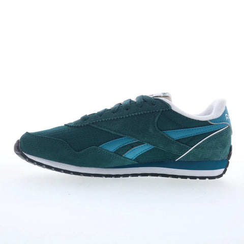 Reebok Classic AZ Womens Green Mesh Lace Up Lifestyle Sneakers Shoes