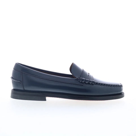 Sebago Classic Dan 7001530-A86 Womens Blue Loafers & Slip Ons Penny Shoes