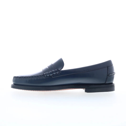 Sebago Classic Dan 7001530-A86 Womens Blue Loafers & Slip Ons Penny Shoes