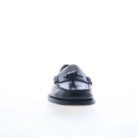 Sebago Classic Dan Multi Tassel Womens Black Loafers & Slip Ons Casual Shoes