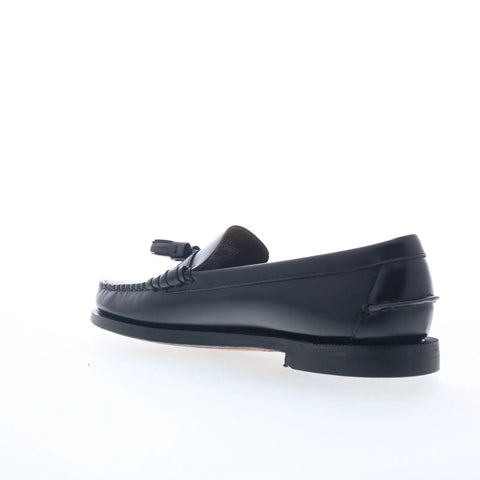 Sebago Classic Dan Multi Tassel Womens Black Loafers & Slip Ons Casual Shoes
